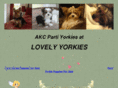 lovelyyorkies.com