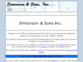 simonsonandsons.com
