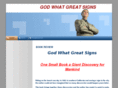 godwhatgreatsigns.com