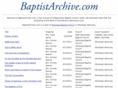 baptistarchive.com