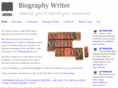 biographywriter.net