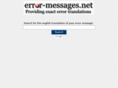 error-messages.net