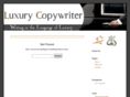 luxurycopywriter.com