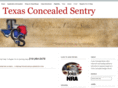 texasconcealedsentry.com