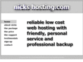 nickshosting.com