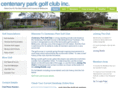 centenaryparkgolfclub.org