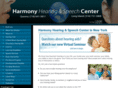 harmonyhearing-speechcenter.com