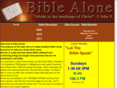 biblealone.com