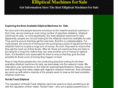 ellipticalmachinesforsale.info