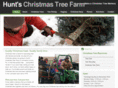 huntschristmastrees.com
