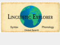 linguisticexplorer.org