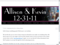 allisonandkevinwedding.com