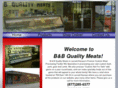 bandbqualitymeats.com