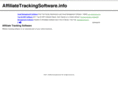 affiliatetrackingsoftware.info
