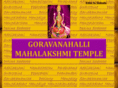 goravanahallimahalakshmi.org