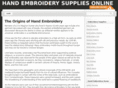 handembroiderysuppliesonline.com
