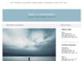 open2interpretation.com