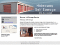 hideawayselfstoragemonroe.com