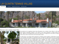 laquintatennisvillas.com