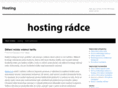 hosting-radce.cz