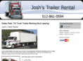 joshstrailerrental.com
