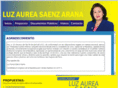 luzaureasaenz.com