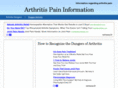 arthritispaininformation.com