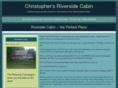 christophersriversidecabin.com