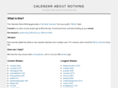calendaraboutnothing.com