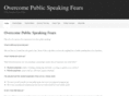 overcomepublicspeakingfears.com