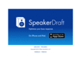 speakerdraft.com