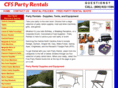 cfspartyrentals.com