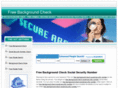 free-background-check-social-security-number.com