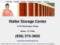 wallerstoragecenter.com