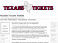 houstontexanstickets.info