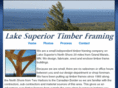 lakesuperiortimberframing.com