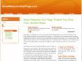 noisereductionearplugs.com