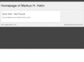 markus-hahn.com
