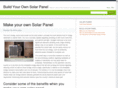 buildyourownsolarpanel.info