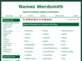 nameswordsmith.com