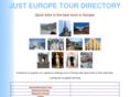 justeuropetours.com