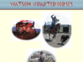 watsonquarterhorses.com