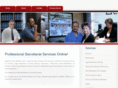 prosecretarialservices.com