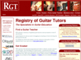 registryofguitarteachers.com