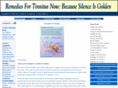 remediesfortinnitusnow.com