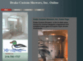 drakecustomshowers.com