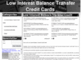 lowinterestbalancetransfercreditcards.org