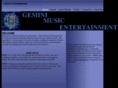 geminimusicentertainment.com