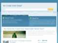 nocreditdebtrelief.com