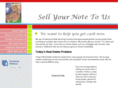 sellyournotetous.com
